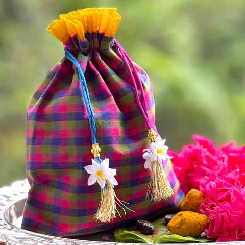 Terra-Pretty Pink Navarathiri Bag