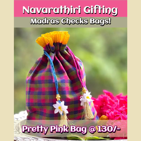 Terra-Pretty Pink Navarathiri Bag