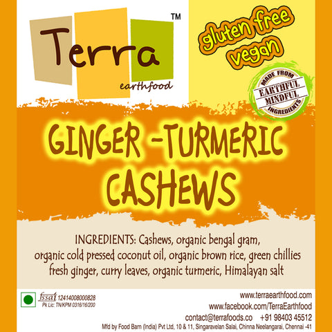 Terra-Ginger Cashews