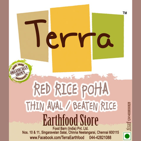Terra-Red Rice Poha