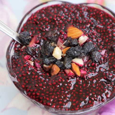 Terra-Beetroot Chia Seed Pudding