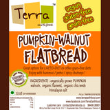 Terra-Pumpkin Flatbread (GF, Vegan)