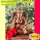 Terra-Seed Ganesha 12 inch