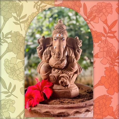 Terra-Seed Ganesha 12 inch