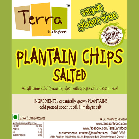 Terra-Plantain Chips Salted