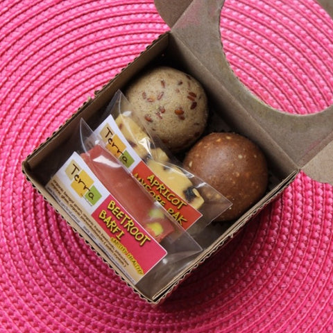Terra-Sweet Box 3 (Two Ladoos & Mysore paks)