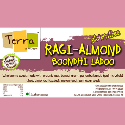 Terra-Ragi Boondhi Ladoo