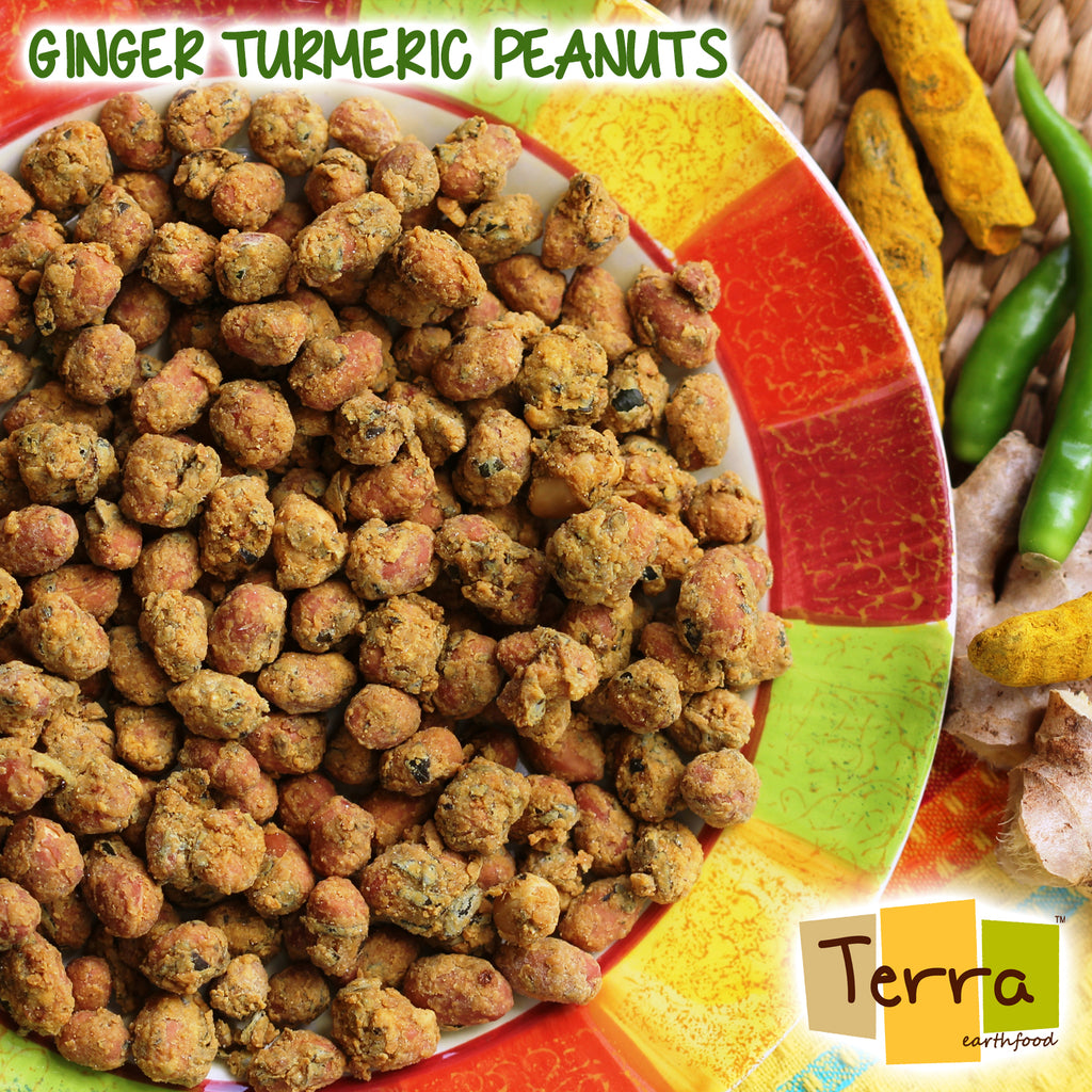 Terra-Ginger Peanuts – Terra Earthfood