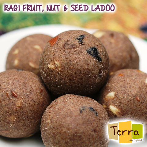 Terra-Ragi Fruit Nut 'N Seed Ladoo