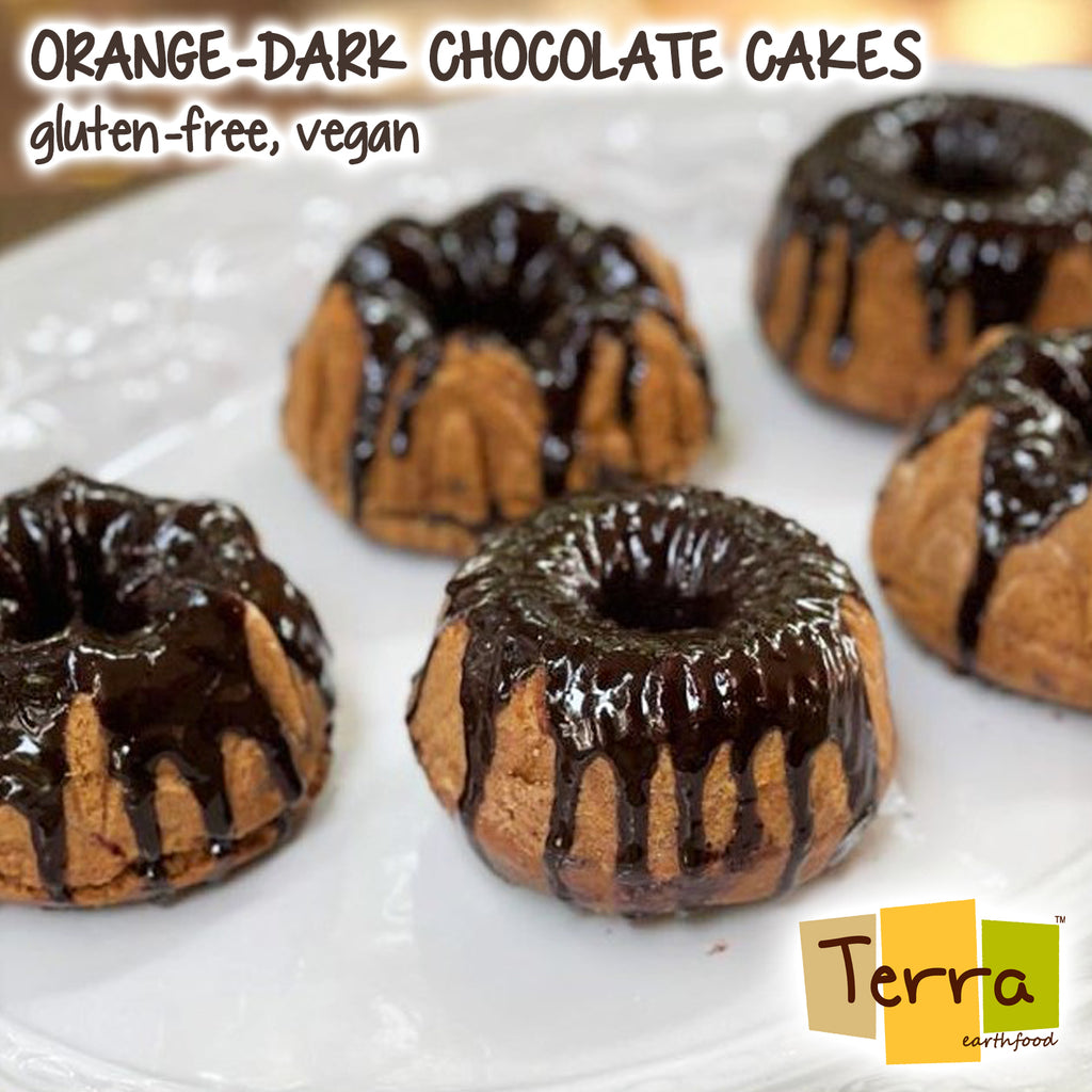 Terra-Orange Dark Chocolate  (GF, Vegan)