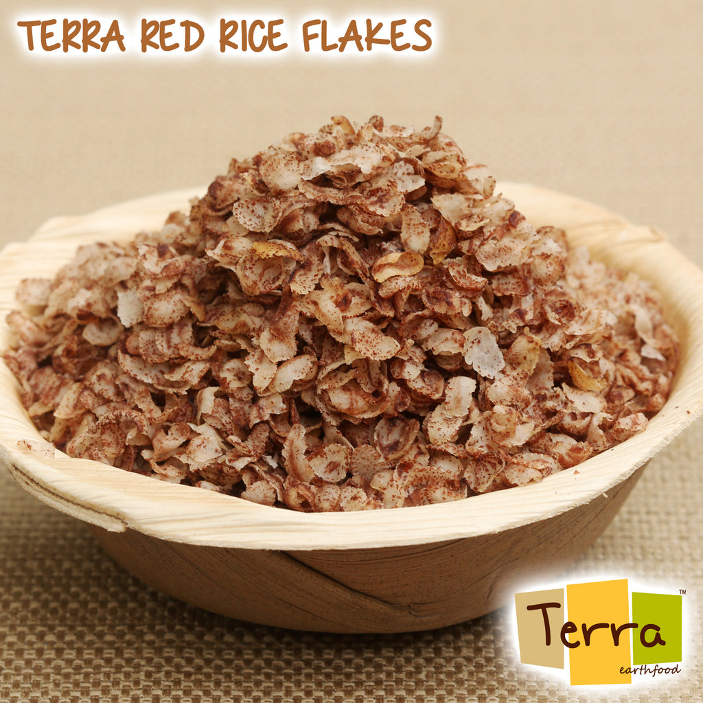 Terra-Red Rice Flakes