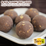 Terra-Kavuni Rice Ladoo