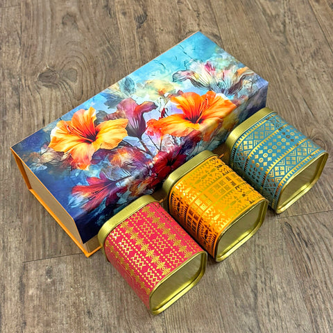 Terra-HIBISCUS BOX (3 Tin Collection)
