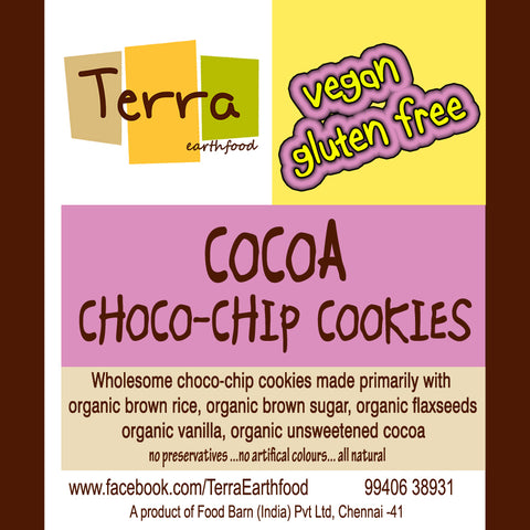 Terra-Cocoa Cookies (GF, Vegan)