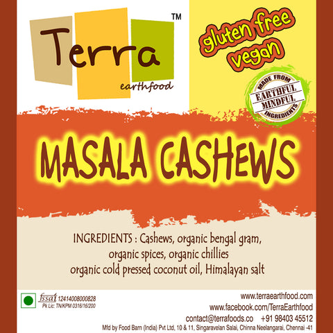 Terra-Masala Cashews
