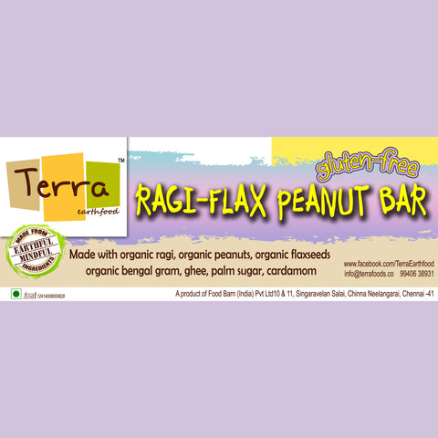 Terra-Ragi Flax Peanut Bar