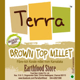 Terra-Brown Top Millet