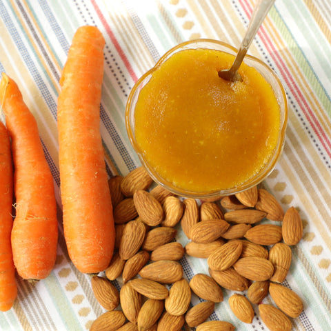 Terra-Badam -Carrot Halwa