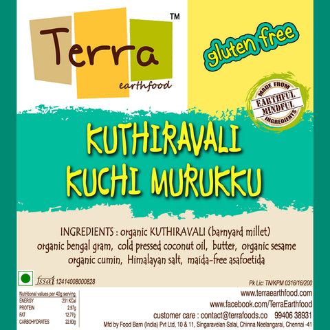Terra-Kuthiravali Kuchi Murukku