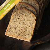 Terra-Sesame Jaggery Bread (GF, Vegan)