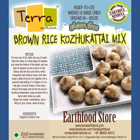 Terra-Brown Rice Kozhukattai Flour