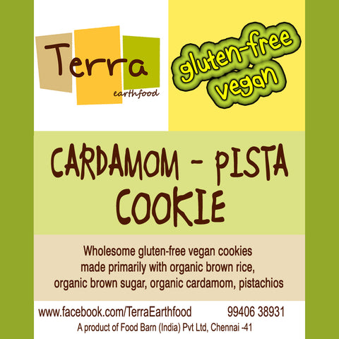 Terra-Cardamom Cookies (GF, Vegan)