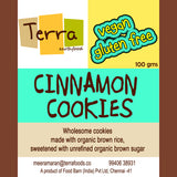 Terra-Cinnamon Cookies (GF, Vegan)