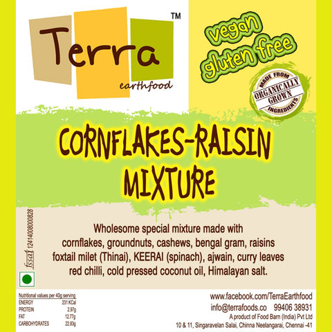 Terra-Cornflakes Raisin Mixture