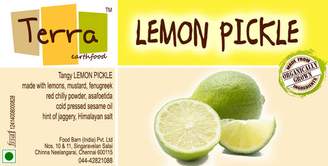 Terra-Lemon Pickle
