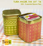 Terra-Mysore Pak Gift Tin ( 6 mysore paks)