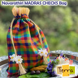 Terra-Navarathiri Madras Checks Bags
