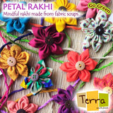 OhScrap-Petal Fabric Rakhi
